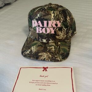 Dairy Boy Camo Trucker Hat
